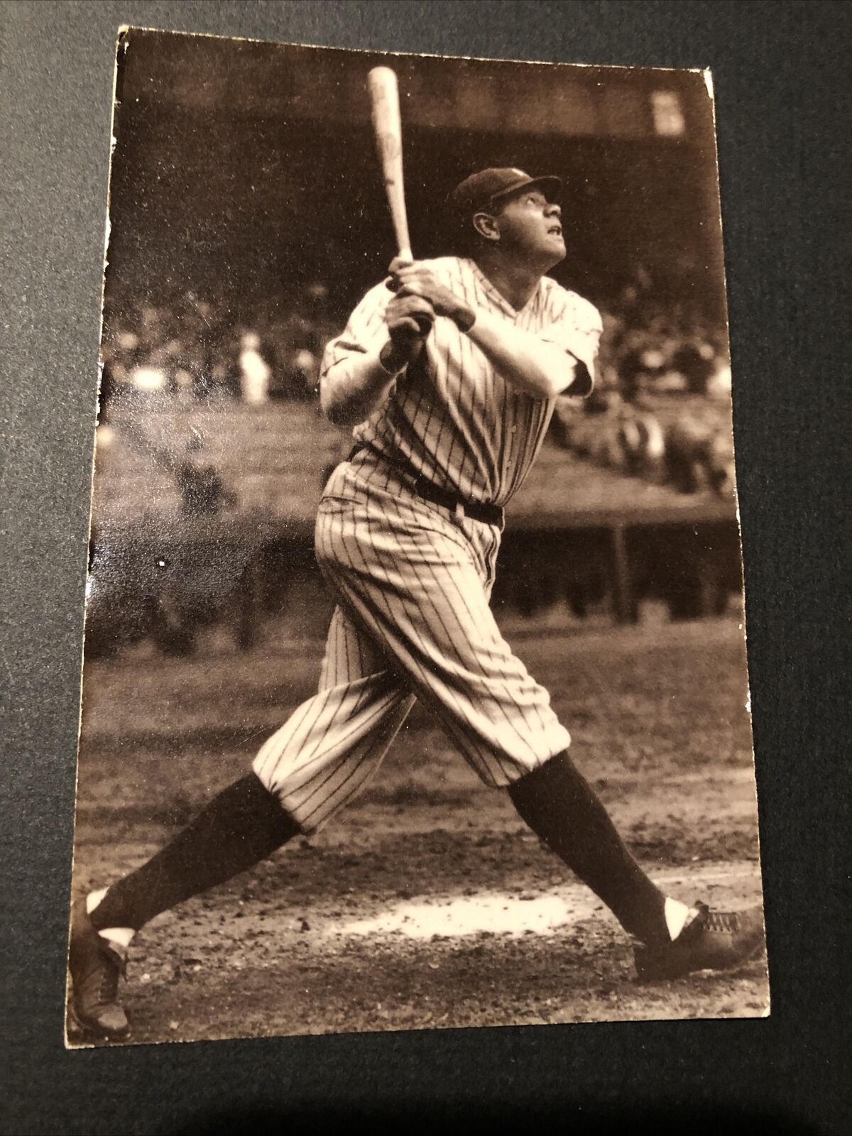 babe ruth rppc postcard